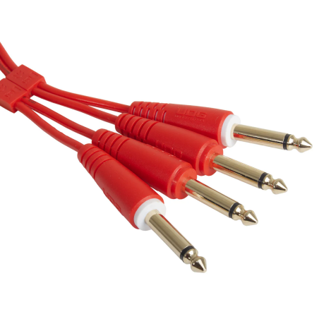 UDG U97004RD Ultimate Audio Cable Jack-Jack Straight Red