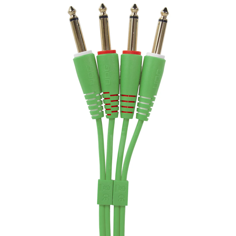 UDG U97004GR Ultimate Audio Cable Jack-Jack Straight Green