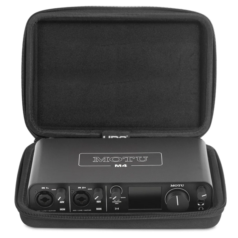 UDG U8498BL Creator Motu M2 & M4 Hardcase Black