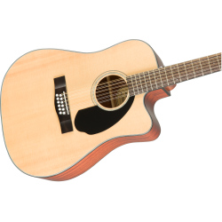 Fender CD-60SCE Dreadnought 12-string WN Natural