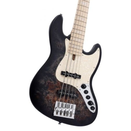 Marcus Miller V7 Swamp Ash-5 Reissue Trans Black Satin