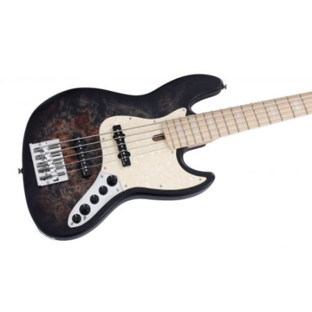 Marcus Miller V7 Swamp Ash-5 Reissue Trans Black Satin