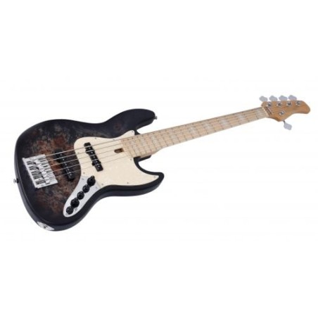 Marcus Miller V7 Swamp Ash-5 Reissue Trans Black Satin