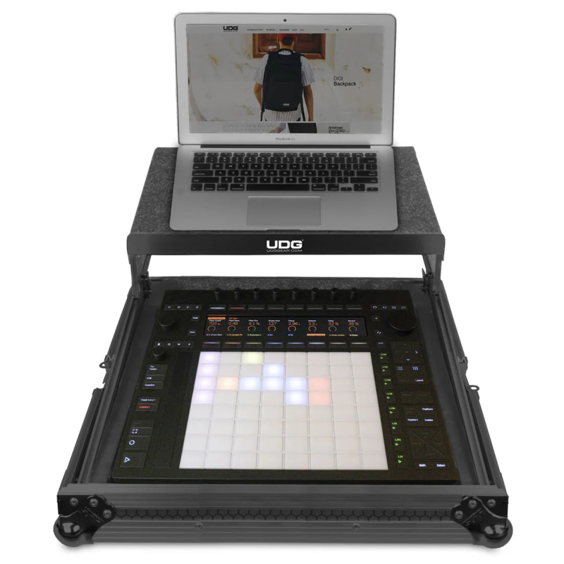 UDG U91091BL Ultimate Flight Case Ableton Push 3 Black Plus