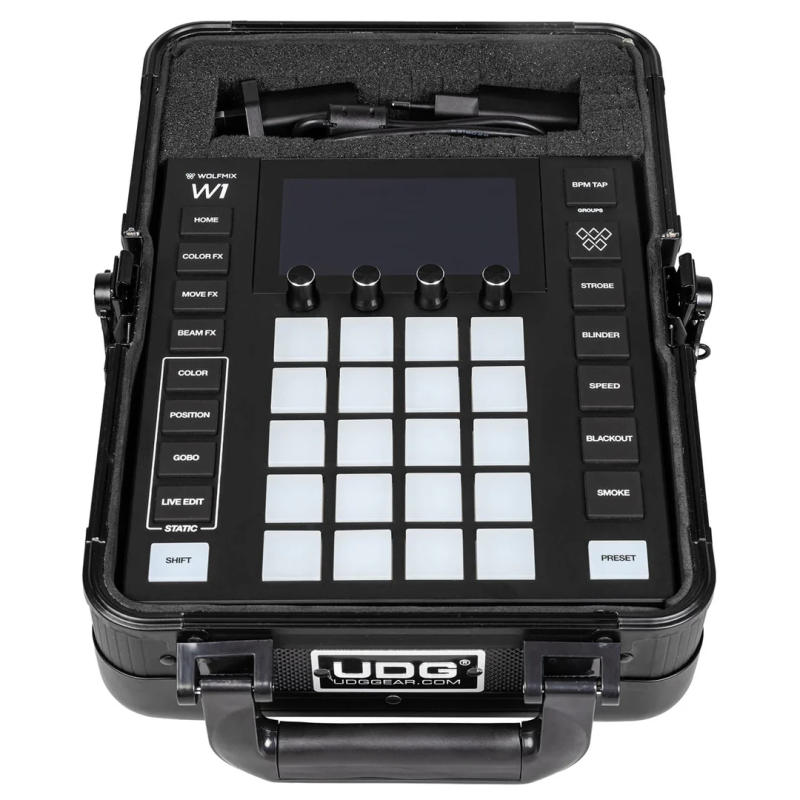 UDG U93019BL Ultimate Pick Foam Flight Case Wolfmix W1 Black