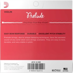 D'Addario J813 4/4M (RE) Prelude