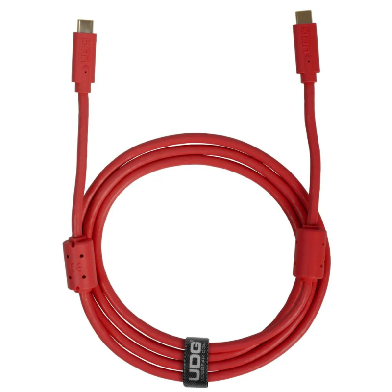 UDG U99001RD Ultimate Audio Usb 3.2 C-C Red Straight 1,5m
