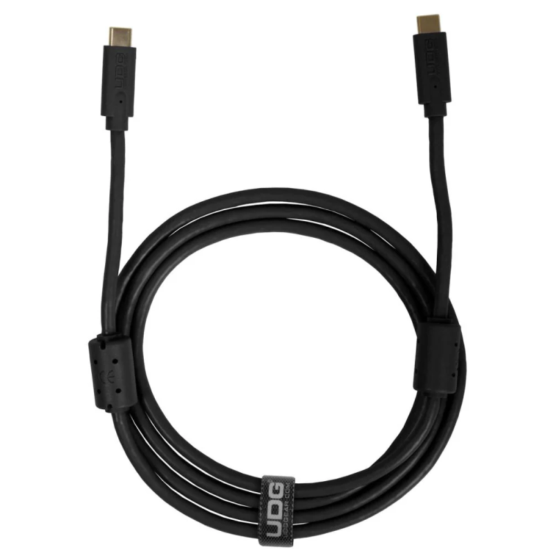 UDG U99001BL Ultimate Audio Usb 3.2 C-C Black Straight 1,5m