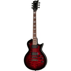 LTD EC-256 QM See Thru Black Cherry Sunburst