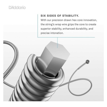 D'Addario EPS220-5 Super Light 40-125