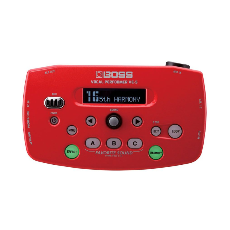 BOSS VE-5 Red
