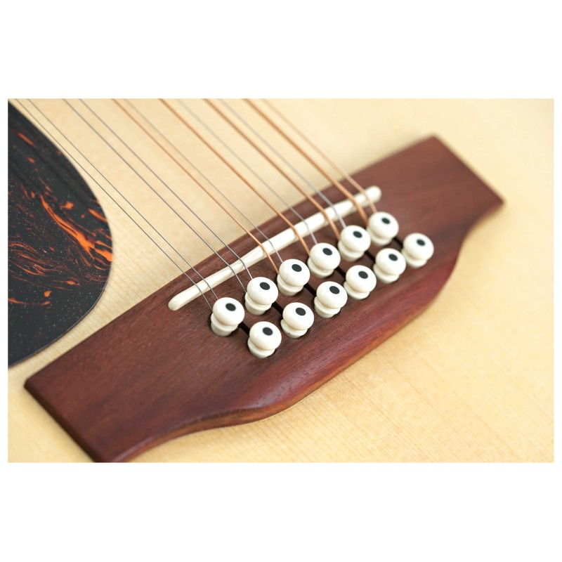 Martin & Co D-X2EL Brazilian 12-string Left