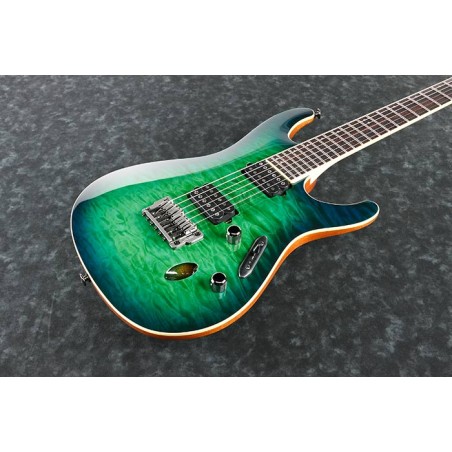 Ibanez S6521Q-SLG Surreal Blue Burst Gloss