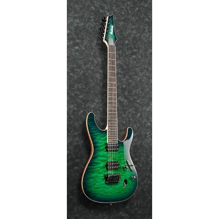 Ibanez S6521Q-SLG Surreal Blue Burst Gloss
