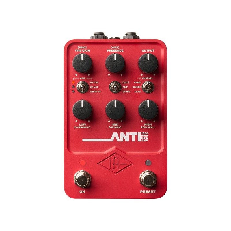 Universal Audio Uafx Anti 1992 High Gain Amp
