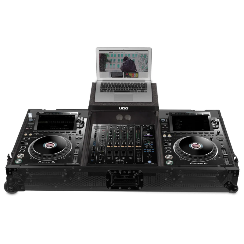 UDG U91086BL Ultimate Flight Case Set Pioneer CDJ-3000/A9 Black Plus