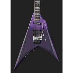 LTD Alexi Ripped Sawtooth Purple Fade Satin w/ Pinstripes