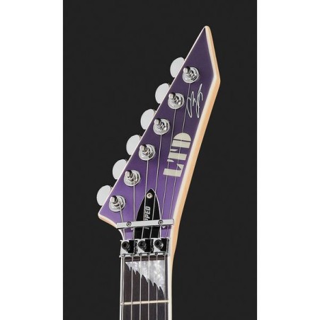 LTD Alexi Ripped Sawtooth Purple Fade Satin w/ Pinstripes
