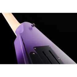 LTD Alexi Ripped Sawtooth Purple Fade Satin w/ Pinstripes
