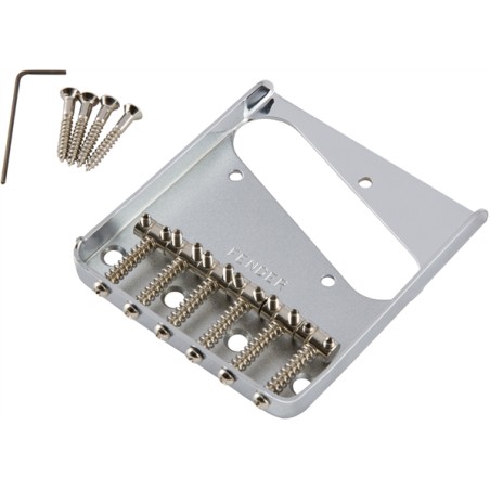Fender Parts 6-saddle Vintage-style Telecaster Bridge