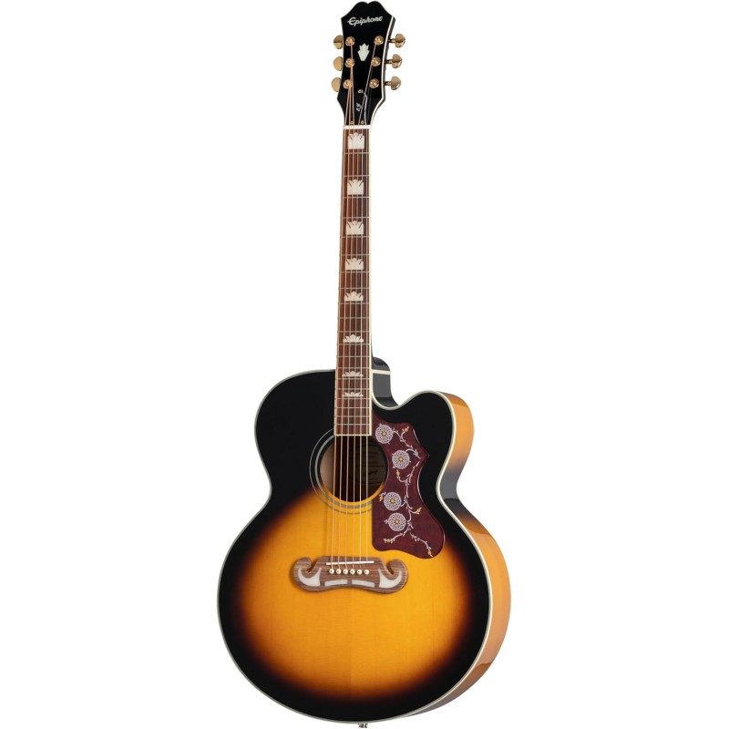 Epiphone EJ-200 SCE Vintage Sunburst