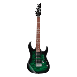 Ibanez GRX70QA-TEB Transparent Emerald Burst
