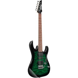Ibanez GRX70QA-TEB Transparent Emerald Burst