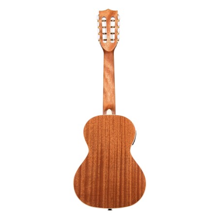 Kala KA-8E Ukulele Tenore 8 Corde Gloss Mahogany Elettrificato