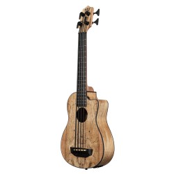 Kala UBASS-SP-MAPL-FS Spalted Maple Elettrificato C/borsa