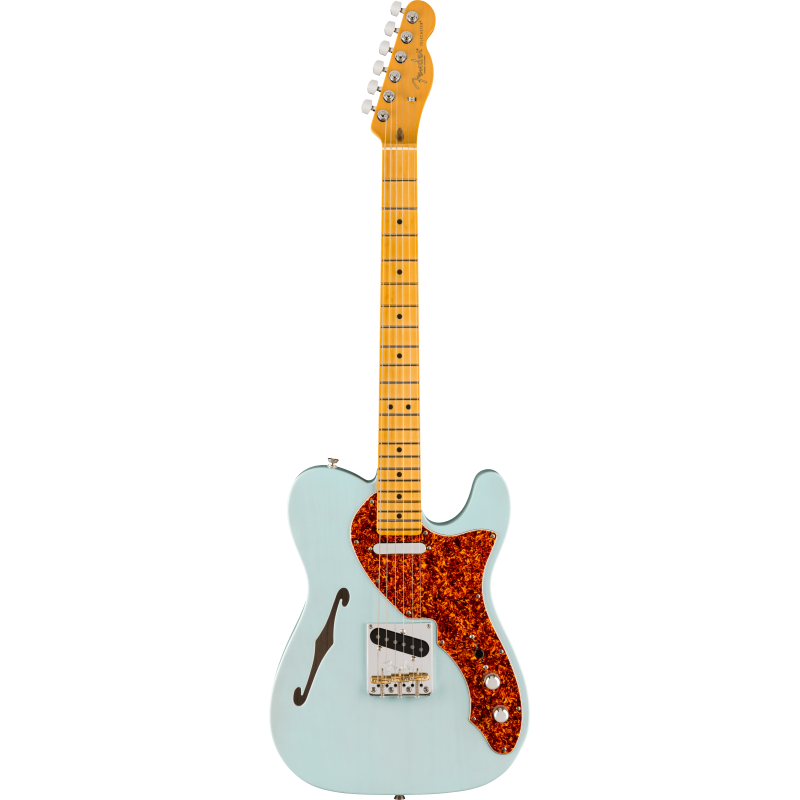 Fender American Professional II Telecaster Thinline MN Transparent Daphne Blue