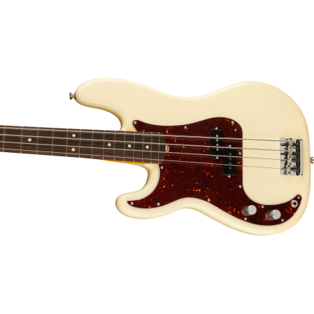 Fender American Professional II Precision Bass Left-Hand RW Olympic White