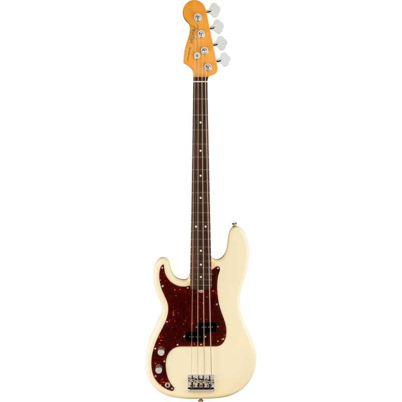 Fender American Professional II Precision Bass Left-Hand RW Olympic White
