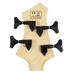 Marcus Miller M7 Swamp Ash 4 TBL Transparent Black Fretless 2nd Gen