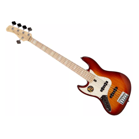 Marcus Miller V7 Vintage Swamp Ash 5 TS Tobacco Sunburst Left Handed 2nd Gen
