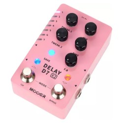 Mooer D7 DELAY X2 Pink