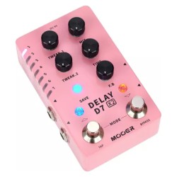 Mooer D7 DELAY X2 Pink