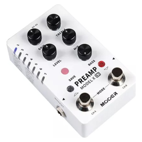 Mooer PREAMP X2 White