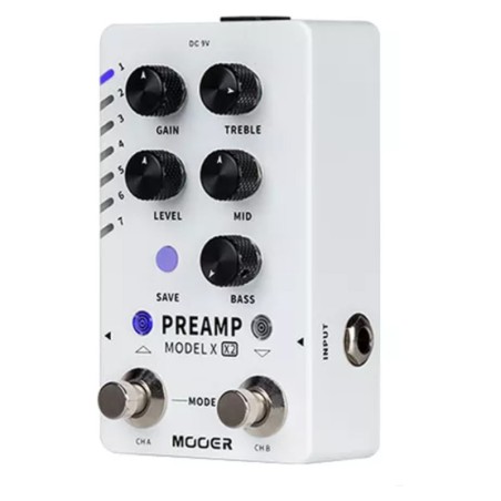Mooer PREAMP X2 White