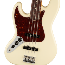 Fender American Professional II Jazz Bass Left-Hand RW Olympic White