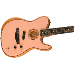 Fender FSR American Acoustasonic Telecaster EB Shell Pink