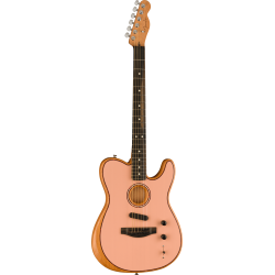 Fender FSR American Acoustasonic Telecaster EB Shell Pink