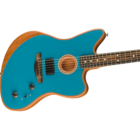 Fender American Acoustasonic Jazzmaster EB Ocean Turquoise