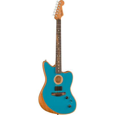 Fender American Acoustasonic Jazzmaster EB Ocean Turquoise