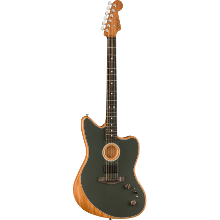 Fender American Acoustasonic Jazzmaster EB Tungsten