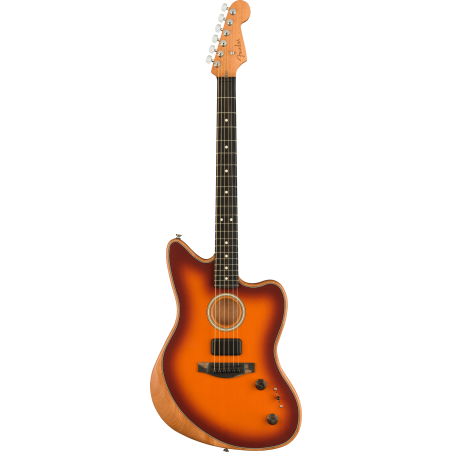 Fender American Acoustasonic Jazzmaster EB Tobacco Sunburst