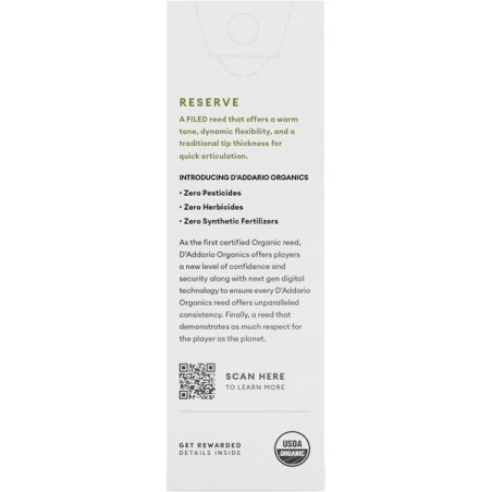 D'Addario Organic Reserve Tenore 2
