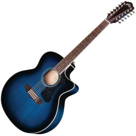 Guild F-2512CE Deluxe Maple 12-String Dark Blue Burst