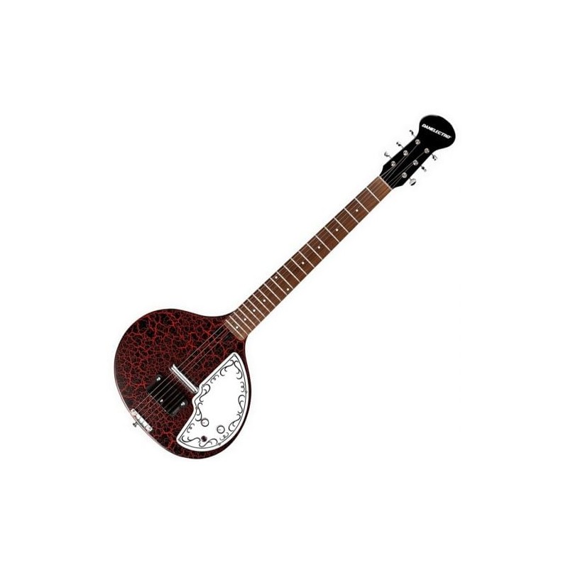 Danelectro Baby Sitar Red Crackle
