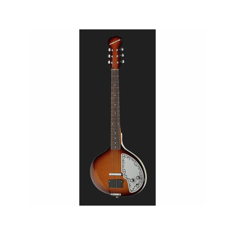 Danelectro Baby Sitar Brown Burst