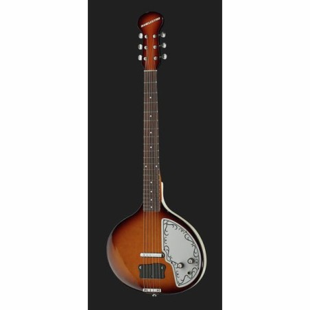 Danelectro Baby Sitar Brown Burst